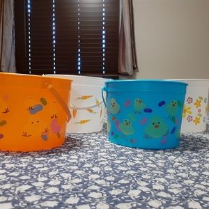 Easter buckets and eggs bundle